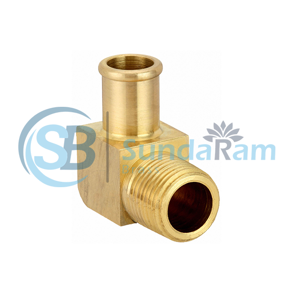 Brass beaded hose fittings