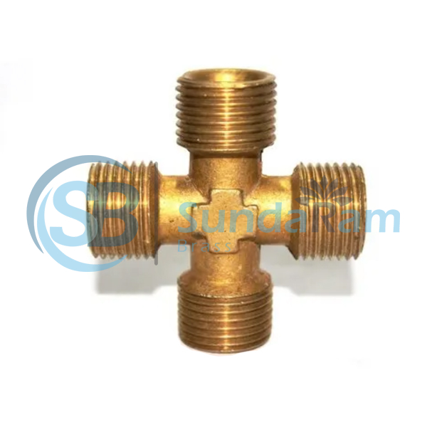 Brass Cross Male Fittings